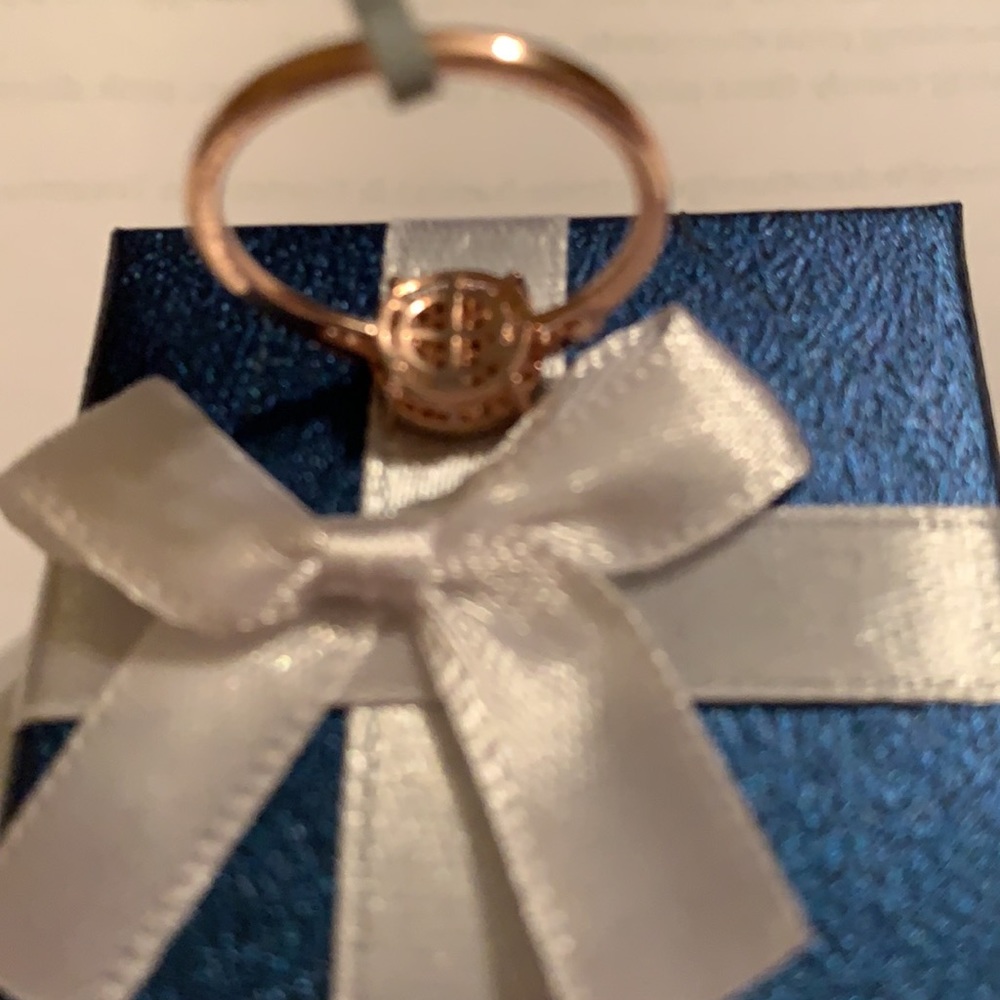 PINK DIAMOND RING, SIZE 8 - Picture 9 of 11